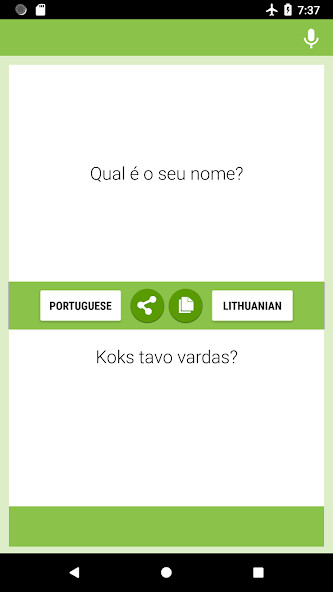 Run android online APK Portuguese-Lithuanian Translator from MyAndroid or emulate Portuguese-Lithuanian Translator using MyAndroid