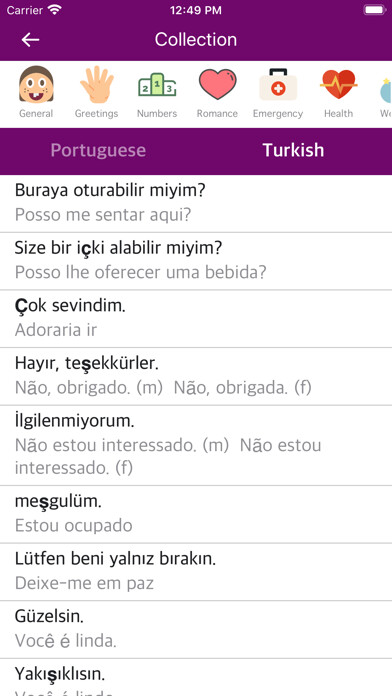 Emulate iPhone app Portuguese-Turkish Dictionary using MyAndroid Emulate iPhone app Portuguese-Turkish Dictionary using MyAndroid
