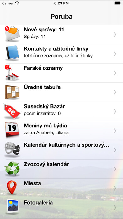 Emulate iPhone app Poruba using MyAndroid Emulate iPhone app Poruba using MyAndroid