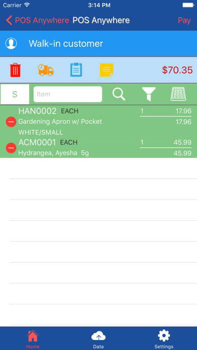 Emulate iPhone app P.O.S. Anywhere using MyAndroid Emulate iPhone app P.O.S. Anywhere using MyAndroid