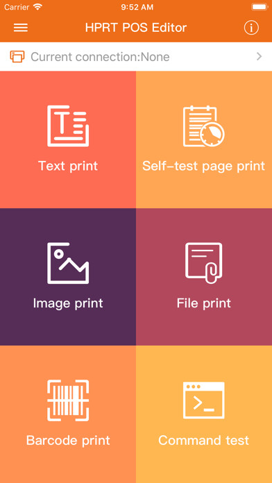Emulate iPhone app POS Editor using MyAndroid