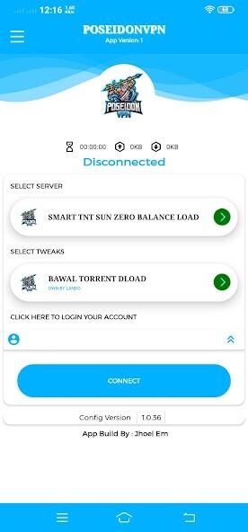 Run android online APK POSEIDON VPN from MyAndroid or emulate POSEIDON VPN using MyAndroid