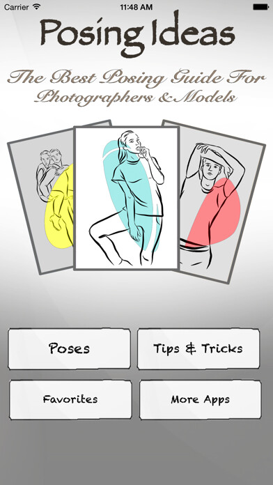 Emulate iPhone app Posing Pro - Guide for Photographers & Models using MyAndroid