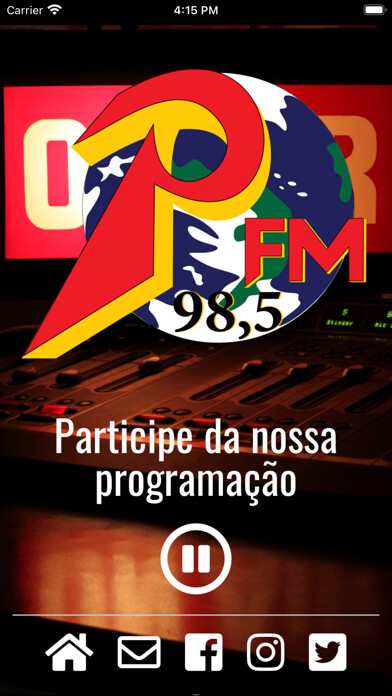 Emulate iPhone app Positiva FM 98 using MyAndroid Emulate iPhone app Positiva FM 98 using MyAndroid