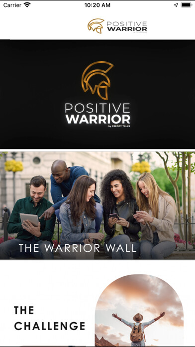 Emulate iPhone app Positive Warrior using MyAndroid