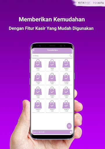 Run android online APK POS KITA - Point of Sales untuk UMKM from MyAndroid or emulate POS KITA - Point of Sales untuk UMKM using MyAndroid