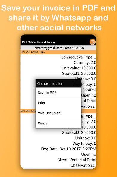 Emulate POS Mobile from MyAndroid or run POS Mobile using MyAndroid