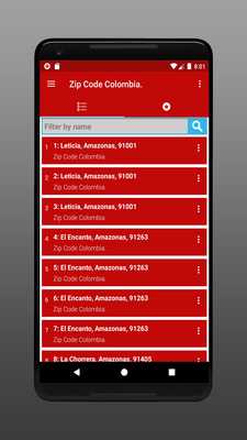 Emulate Android APK Postal codes - Zip Code of Colombia by cities Emulate Android APK Postal codes - Zip Code of Colombia by cities