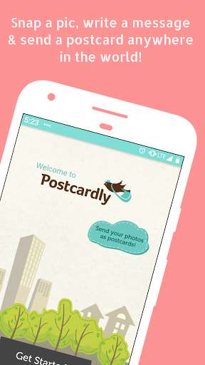 Run android online APK Postcardly Postcards from MyAndroid or emulate Postcardly Postcards using MyAndroid
