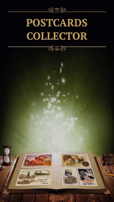 Emulate iPhone app Postcards collector using MyAndroid