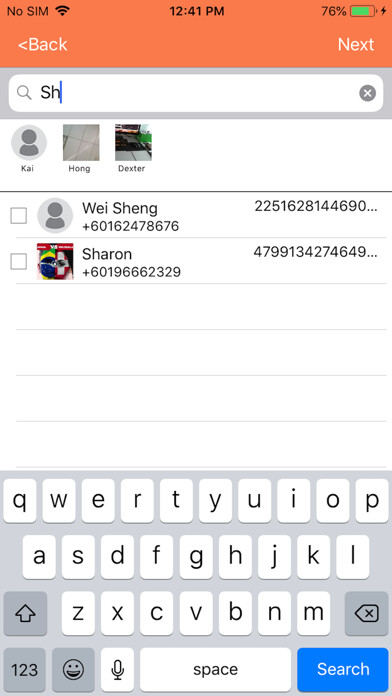 Emulate iPhone app PostChat using MyAndroid