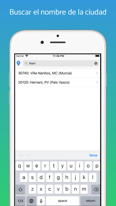 Emulate iPhone app Postcode of Spain using MyAndroid Emulate iPhone app Postcode of Spain using MyAndroid