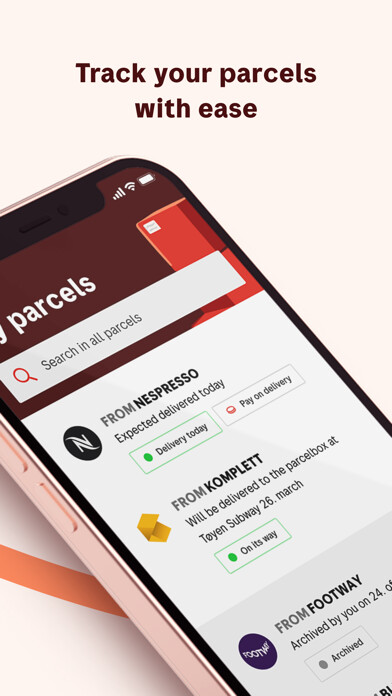 Emulate iPhone app Posten Tracking using MyAndroid