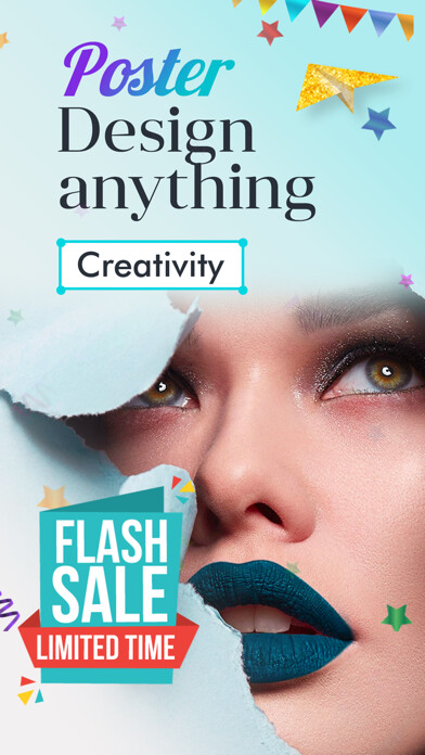 Emulate iPhone app Poster Maker -Flyer Page Maker using MyAndroid Emulate iPhone app Poster Maker -Flyer Page Maker using MyAndroid