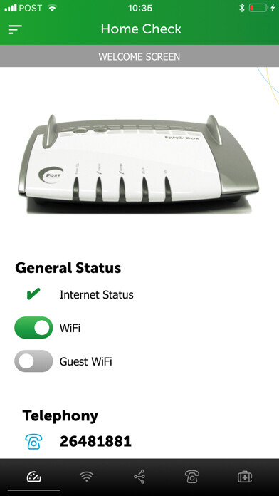 Emulate iPhone app POST Home Check using MyAndroid