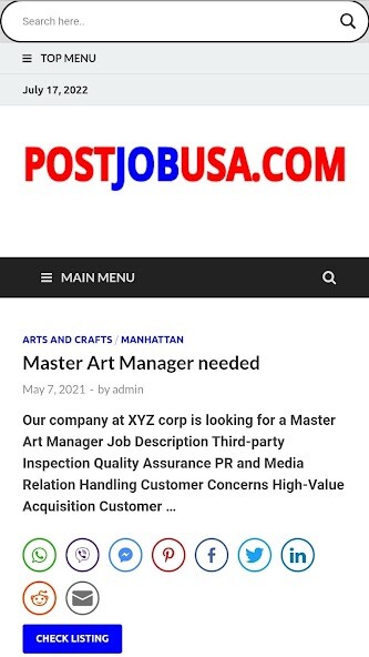 Run android online APK PostJobUSA.com: USA Jobs App from MyAndroid or emulate PostJobUSA.com: USA Jobs App using MyAndroid Run android online APK PostJobUSA.com: USA Jobs App from MyAndroid or emulate PostJobUSA.com: USA Jobs App using MyAndroid