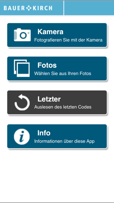 Emulate iPhone app Postmatrixcode-Decoder Pro using MyAndroid