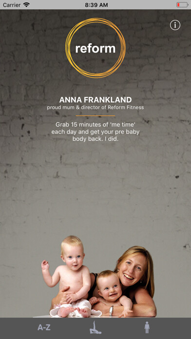 Emulate iPhone app Postnatal Pilates (Lite) using MyAndroid
