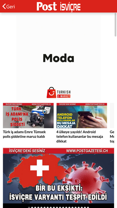 Emulate iPhone app POST İsviçre using MyAndroid Emulate iPhone app POST İsviçre using MyAndroid