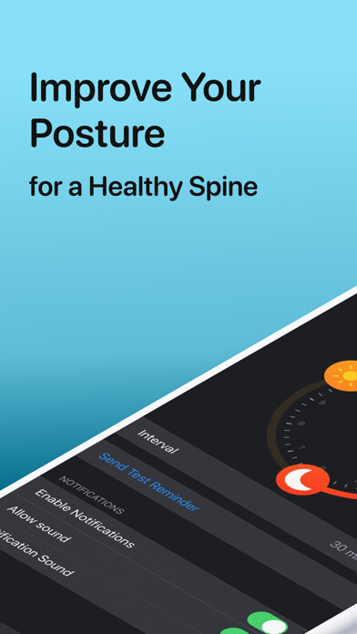 Emulate iPhone app Posture Reminder - Back Pain using MyAndroid Emulate iPhone app Posture Reminder - Back Pain using MyAndroid