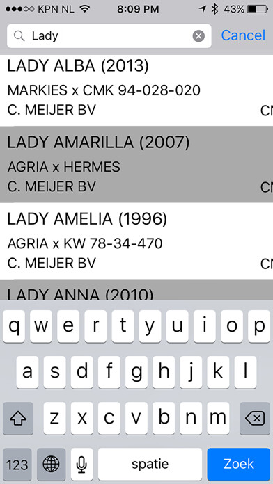 Emulate iPhone app Potato Pedigree using MyAndroid Emulate iPhone app Potato Pedigree using MyAndroid