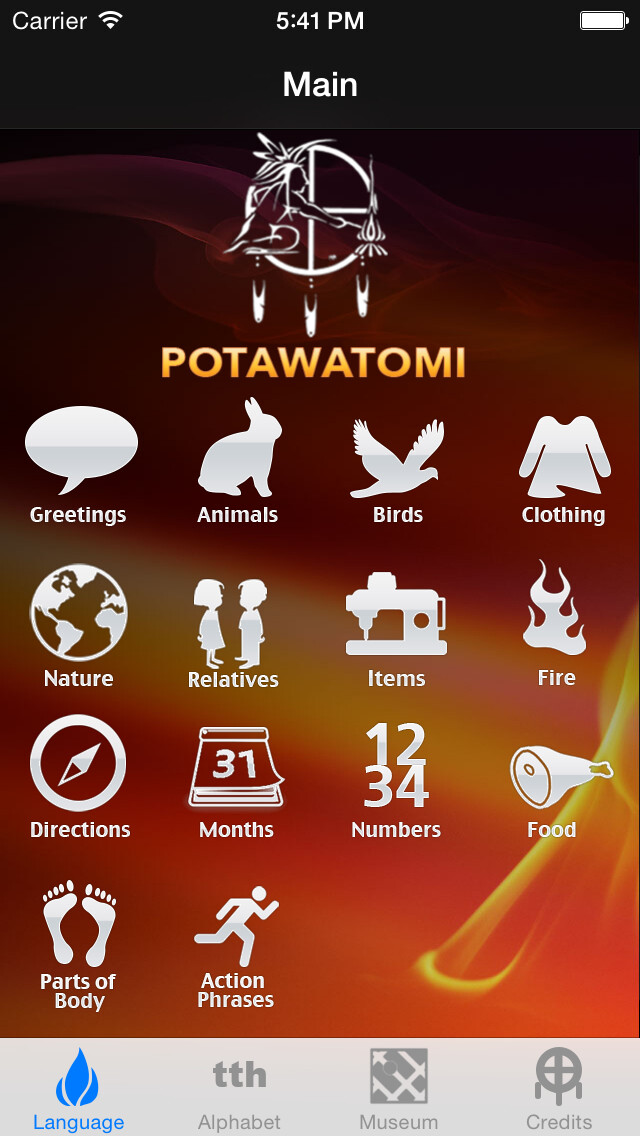 Emulate iPhone app Potawatomi using MyAndroid Emulate iPhone app Potawatomi using MyAndroid