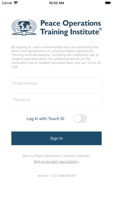 Emulate iPhone app POTI Classroom using MyAndroid