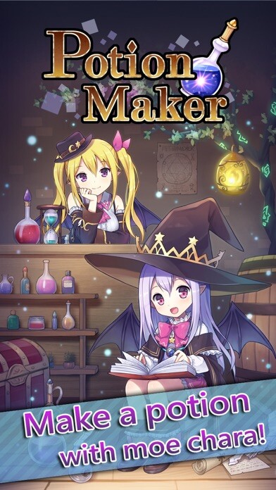Emulate iPhone app Potion Maker using MyAndroid