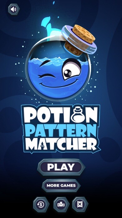 Emulate iPhone app Potion Pattern Matcher using MyAndroid