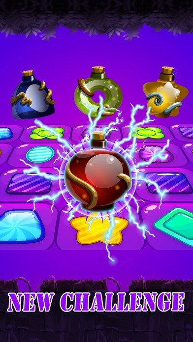Emulate iPhone app Potions magic - Magical of color gems match 3 game using MyAndroid Emulate iPhone app Potions magic - Magical of color gems match 3 game using MyAndroid