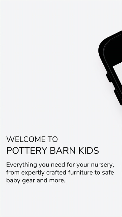 Emulate iPhone app Pottery Barn Kids Registry App using MyAndroid