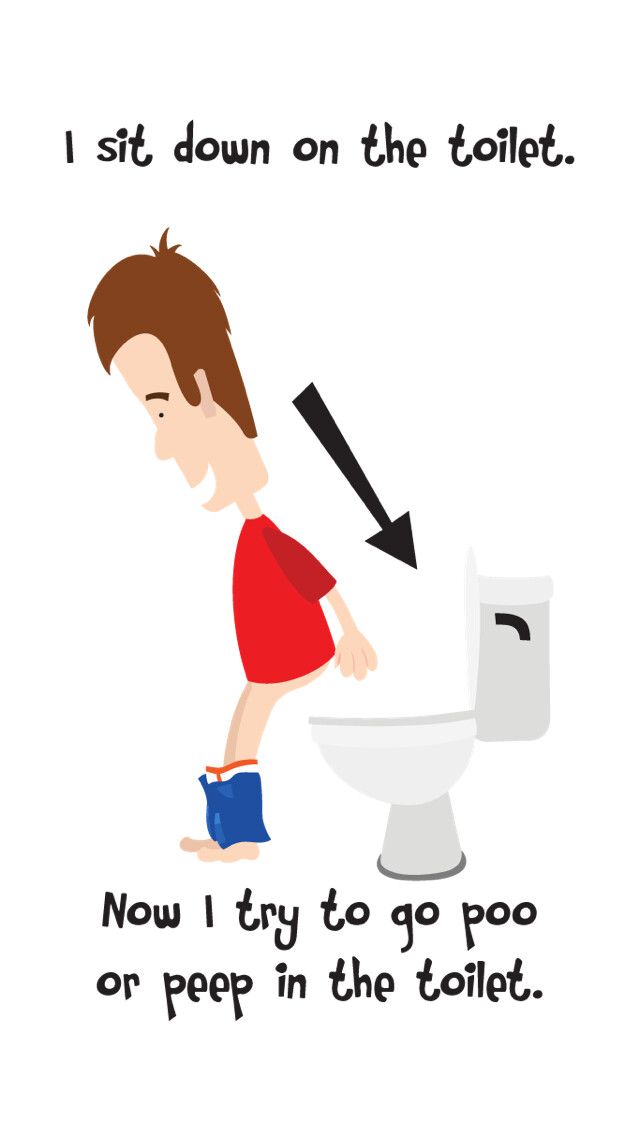 Emulate iPhone app Potty Training Social Story using MyAndroid