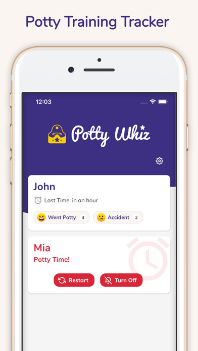 Emulate iPhone app Potty Whiz: Training App using MyAndroid Emulate iPhone app Potty Whiz: Training App using MyAndroid