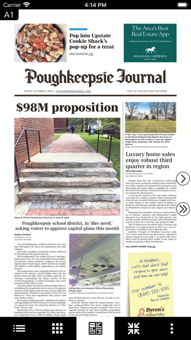 Emulate iPhone app Poughkeepsie Journal eEdition using MyAndroid Emulate iPhone app Poughkeepsie Journal eEdition using MyAndroid