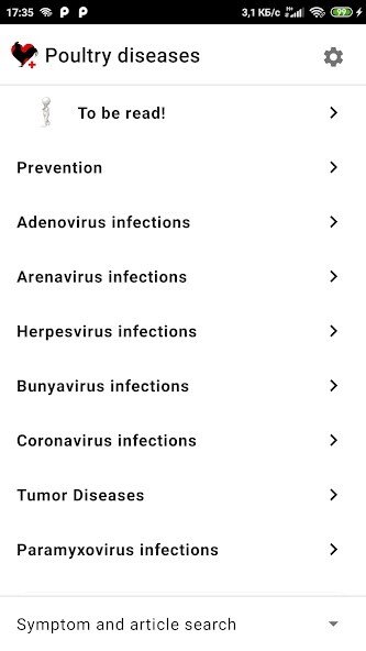 Run android online APK Poultry diseases from MyAndroid or emulate Poultry diseases using MyAndroid
