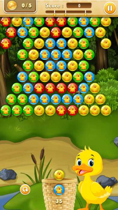 Emulate iPhone app Poultry Farm - Bubble Shooter using MyAndroid Emulate iPhone app Poultry Farm - Bubble Shooter using MyAndroid