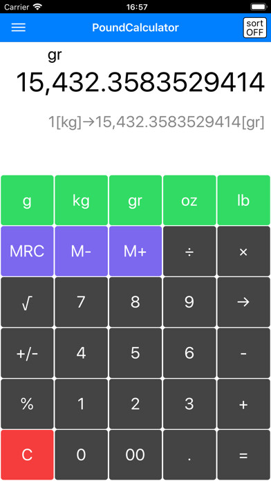 Emulate iPhone app Pound Calculator -pound conv- using MyAndroid Emulate iPhone app Pound Calculator -pound conv- using MyAndroid