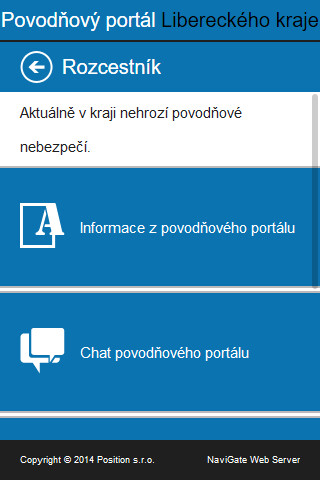 Run android online APK Povodňový portál Lbc kraje from MyAndroid or emulate Povodňový portál Lbc kraje using MyAndroid