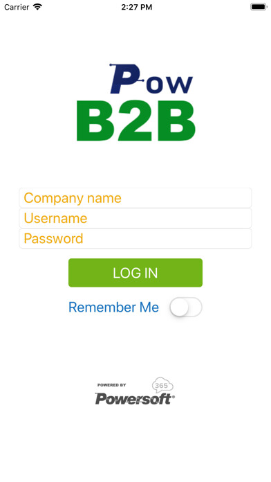 Emulate iPhone app Pow B2B using MyAndroid Emulate iPhone app Pow B2B using MyAndroid