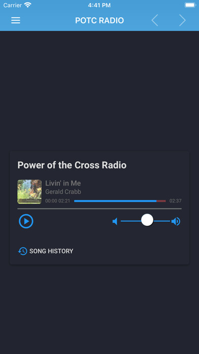 Emulate iPhone app Power 0f The Cross Radio using MyAndroid Emulate iPhone app Power 0f The Cross Radio using MyAndroid
