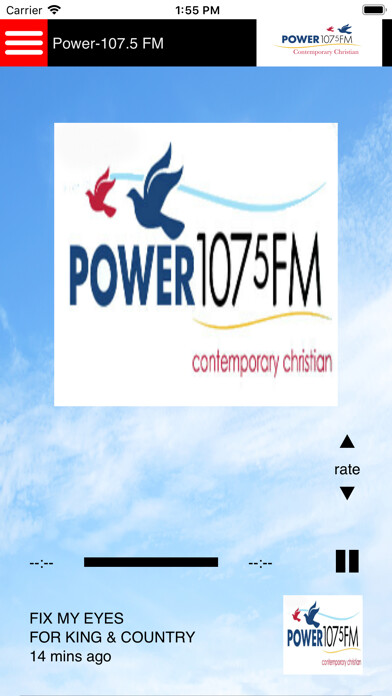 Emulate iPhone app Power-107.5 FM using MyAndroid Emulate iPhone app Power-107.5 FM using MyAndroid