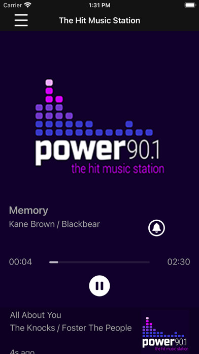 Emulate iPhone app POWER 90.1: Discover Hit Music using MyAndroid