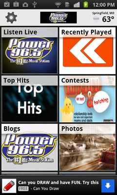 Emulate Android APK Power 96.5 Emulate Android APK Power 96.5