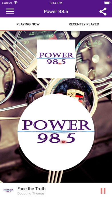 Emulate iPhone app Power 98.5 using MyAndroid Emulate iPhone app Power 98.5 using MyAndroid