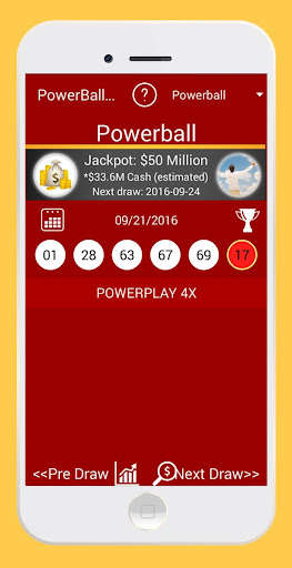 Run android online APK Powerball US Lottery Result from MyAndroid or emulate Powerball US Lottery Result using MyAndroid