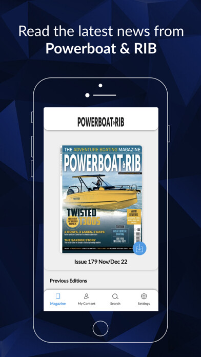 Emulate iPhone app Powerboat and RIB Magazine using MyAndroid Emulate iPhone app Powerboat and RIB Magazine using MyAndroid