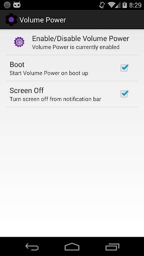 Run android online APK Power Button to Volume Button from MyAndroid or emulate Power Button to Volume Button using MyAndroid