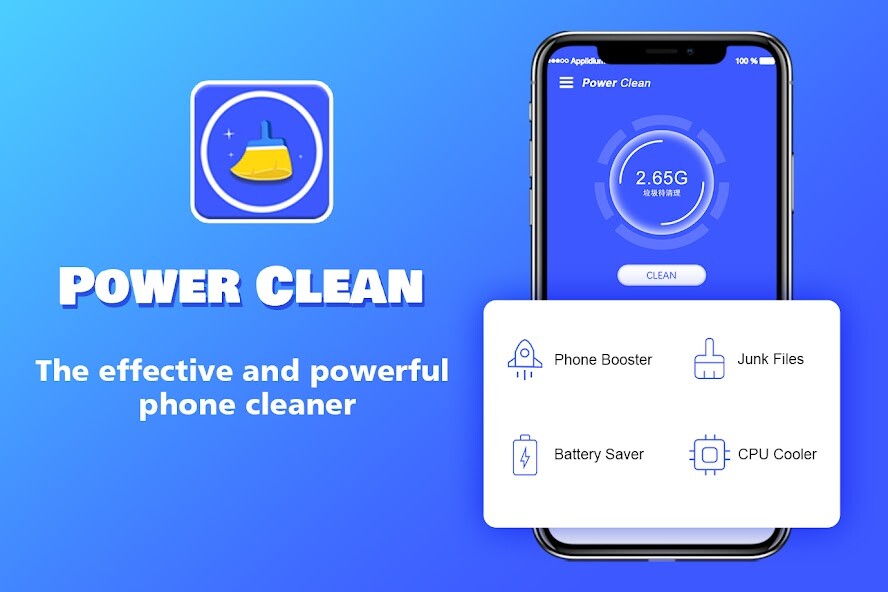 Run android online APK Power Clean from MyAndroid or emulate Power Clean using MyAndroid