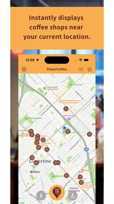 Emulate iPhone app PowerCoffee using MyAndroid