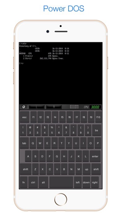 Emulate iPhone app Power DOS using MyAndroid